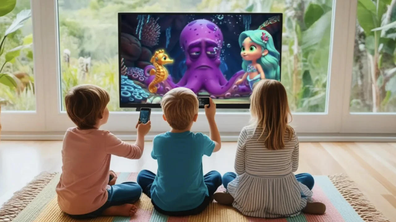 Kids love story videos