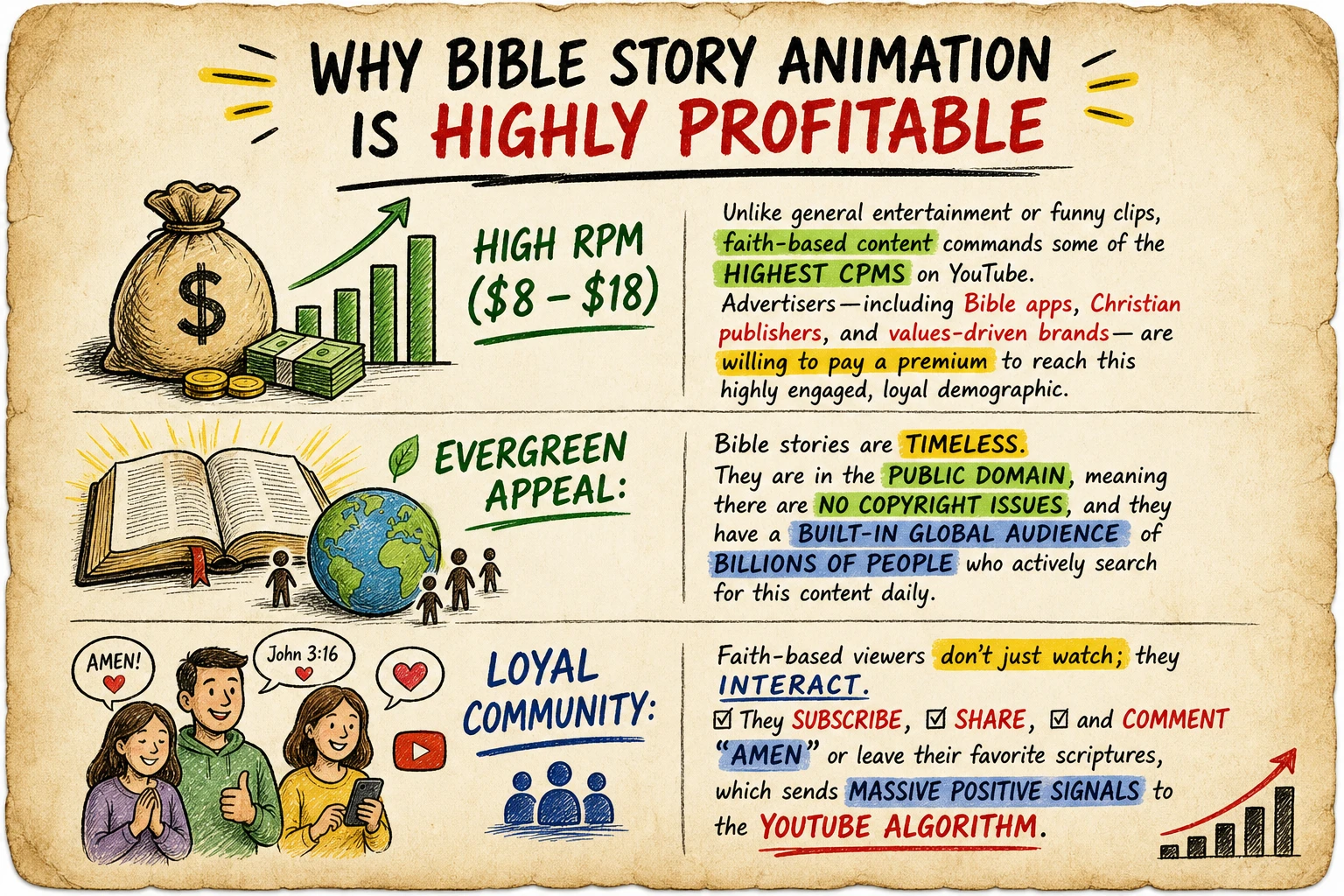 Why Bible Story Animation is Highly Profitable