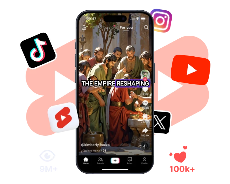 Historical Story Short Videos Generator