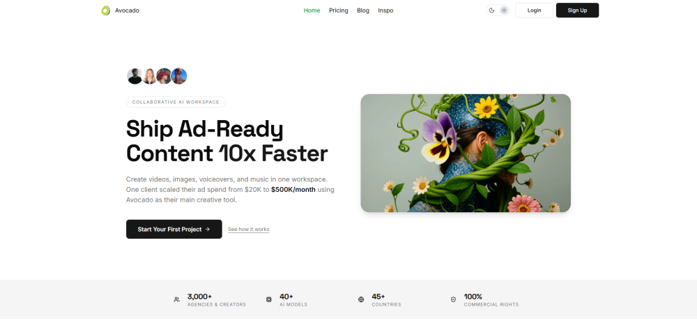 Avocado AI screenshot