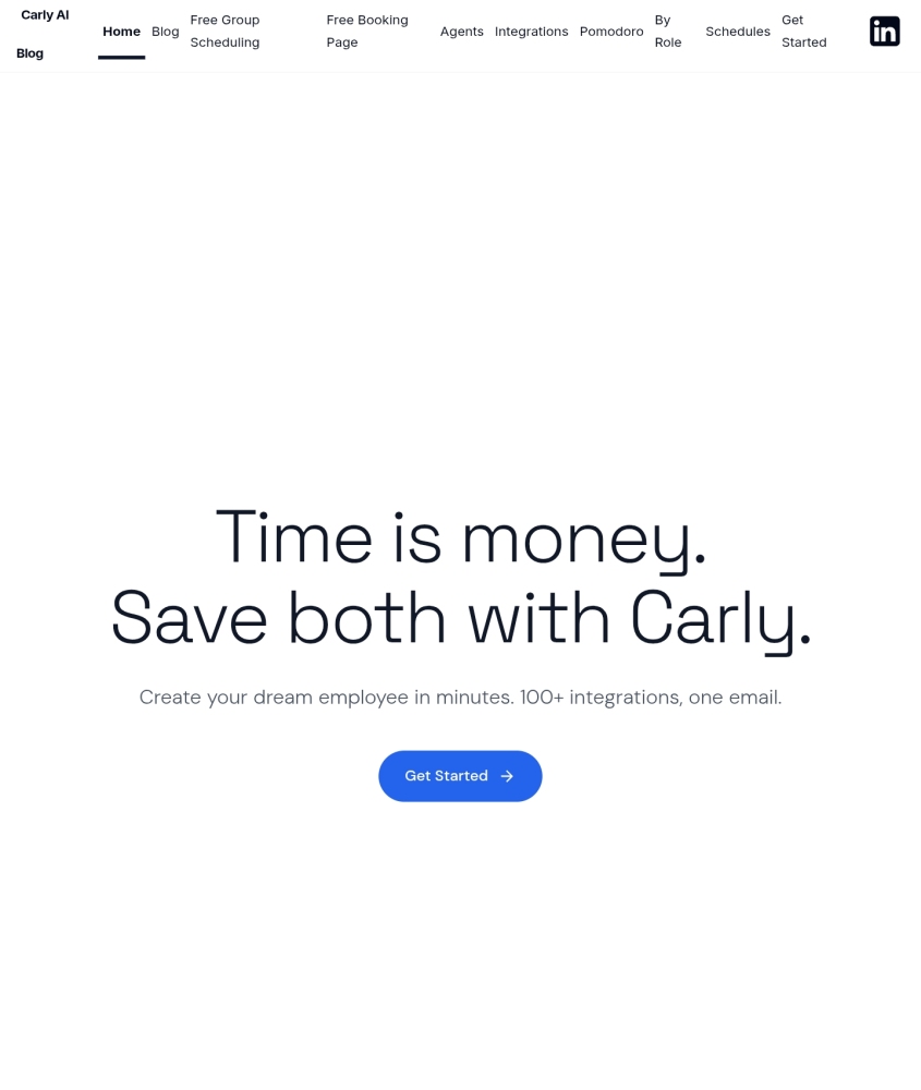 Carly AI screenshot
