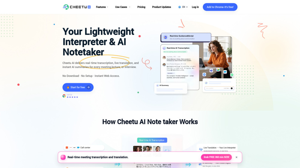 Cheetu AI screenshot