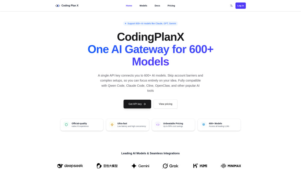 CodingPlanX screenshot