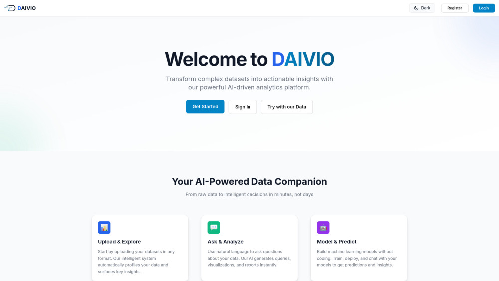 DAIVIO screenshot