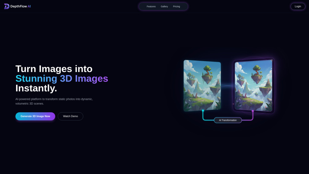 DepthFlow AI screenshot