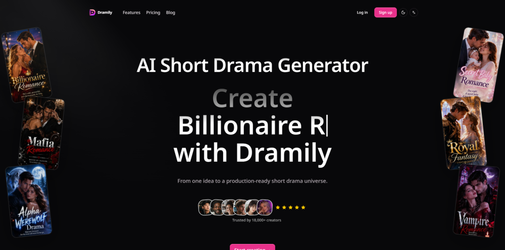 Dramily screenshot