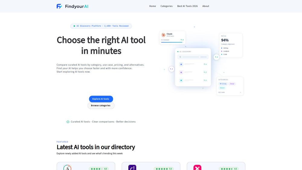 Findyourai screenshot
