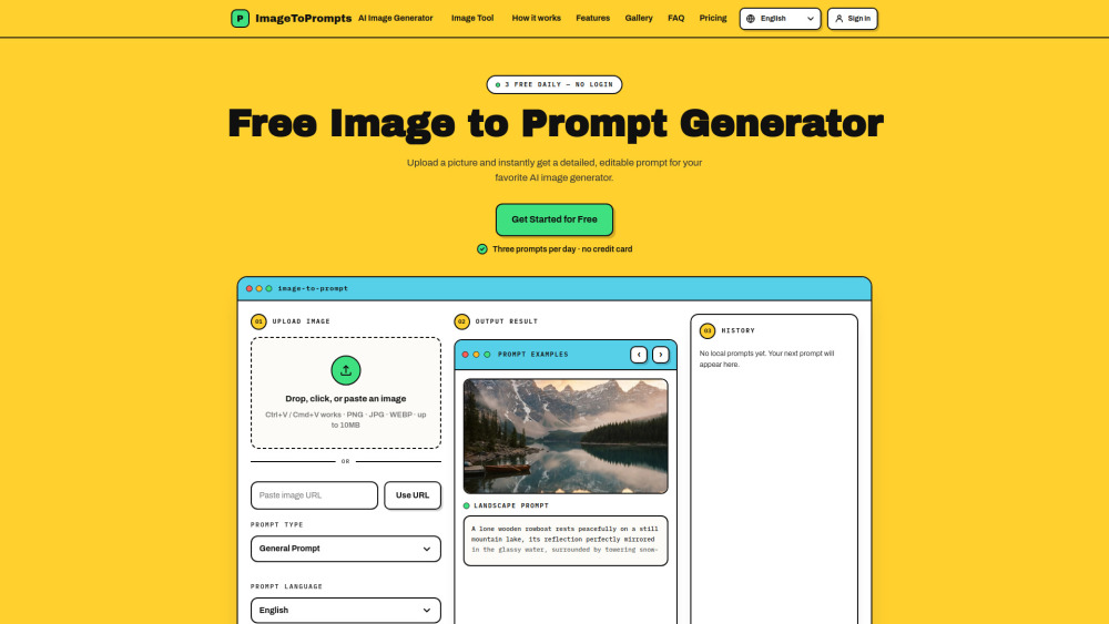 Image To Prompts screenshot