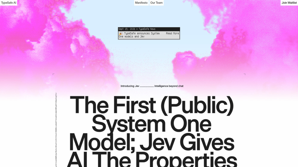 Jev by TypeSafe AI screenshot