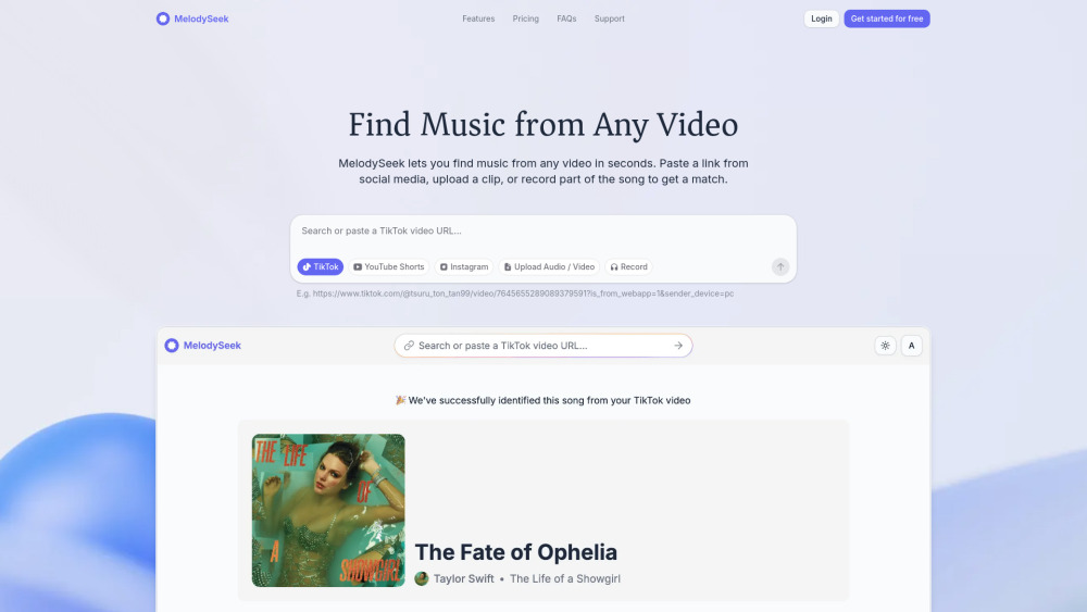 MelodySeek screenshot