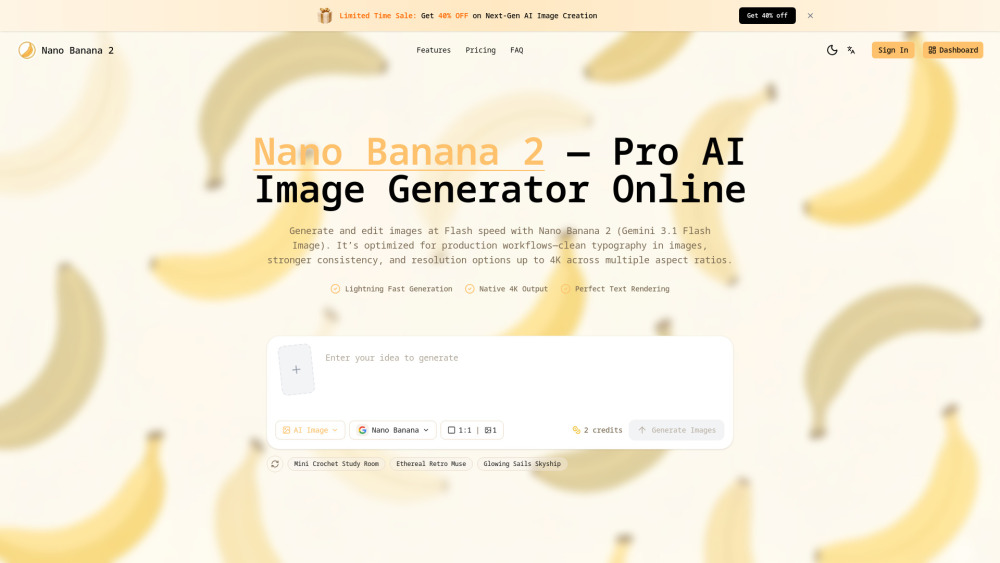 Nano Banana 2 Pro screenshot