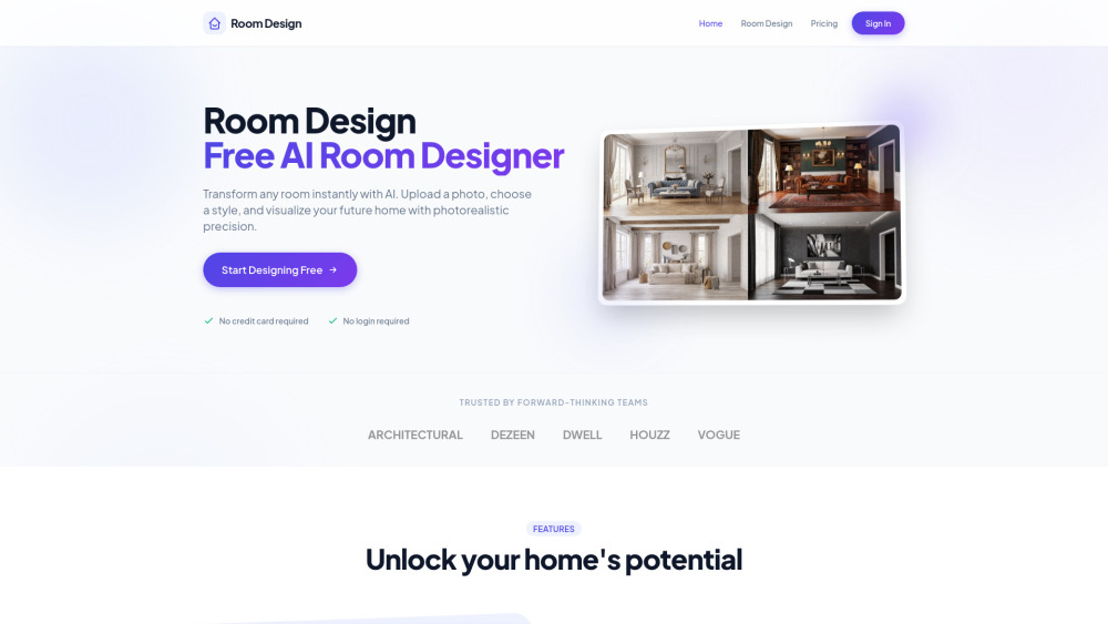 Room Design screenshot