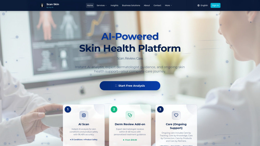 ScanSkinAI screenshot