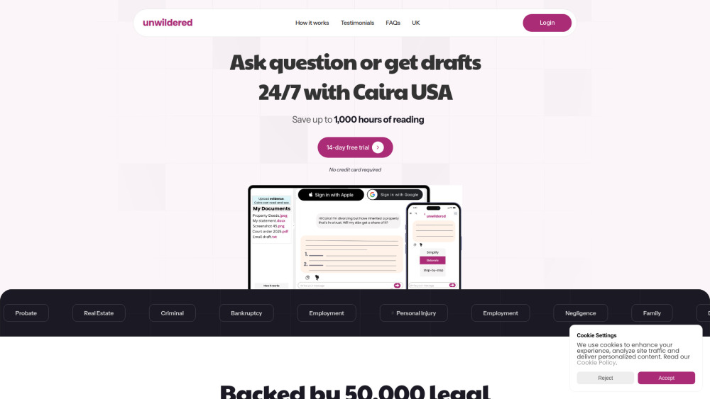 Unwildered screenshot