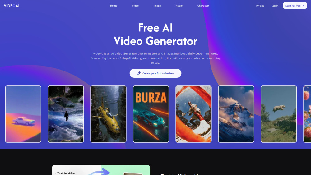 VideoAI screenshot