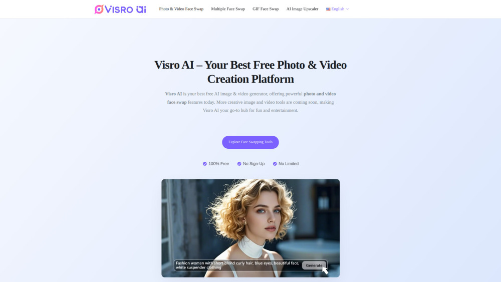 Visro AI screenshot