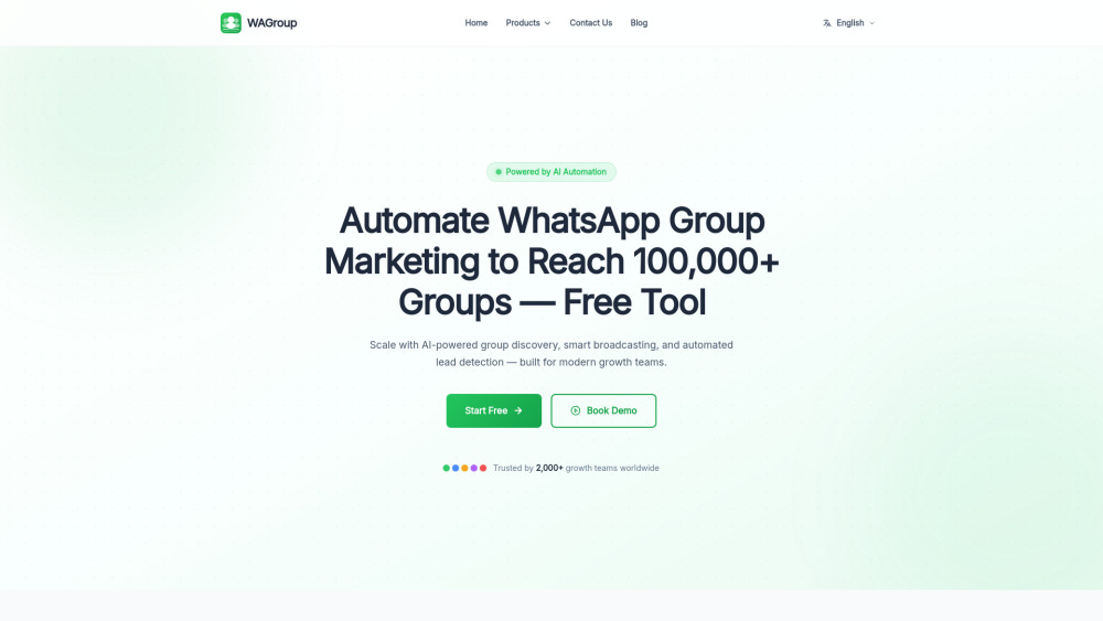 WhatsApp Group Marketing Tool screenshot
