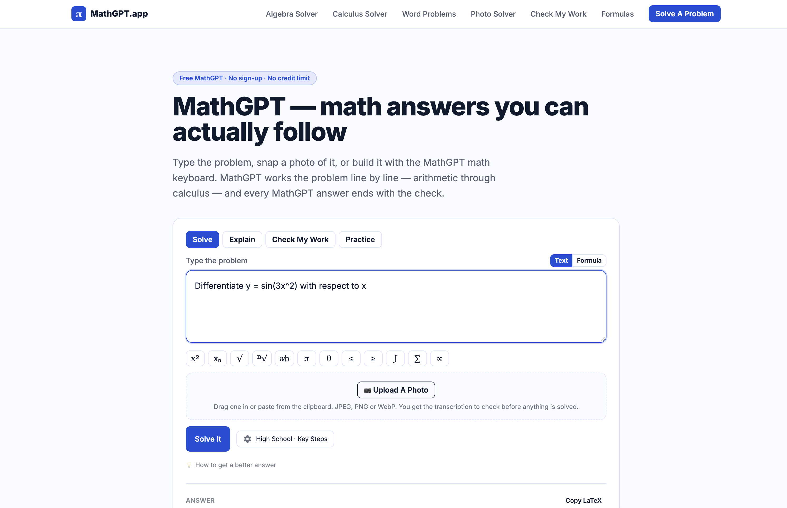 MathGPT.app screenshot