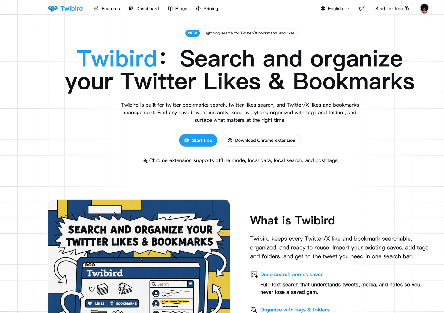 Twibird screenshot