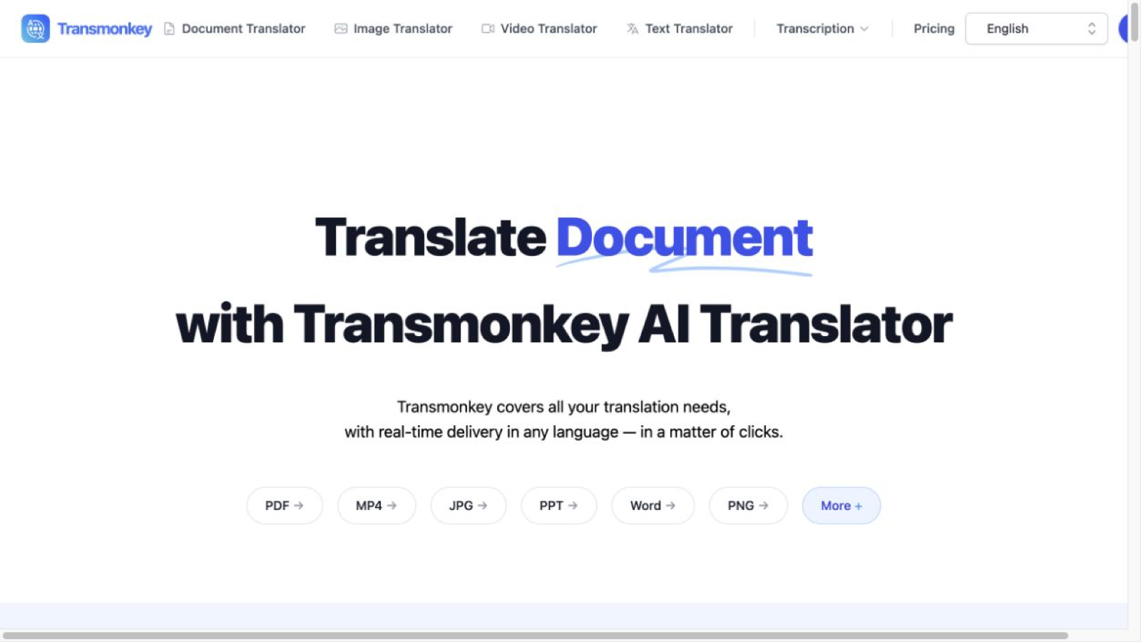 TransMonkey screenshot
