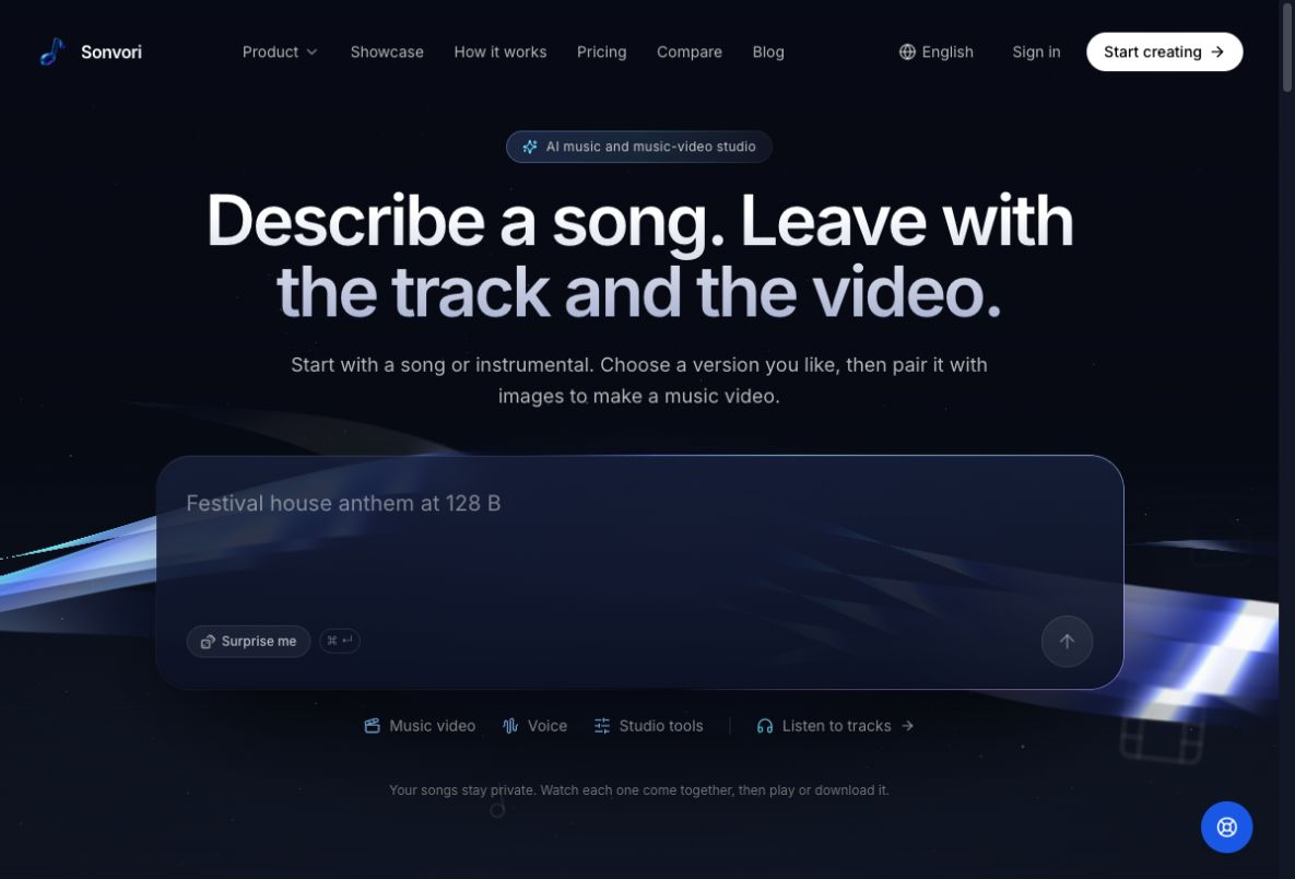 Sonvori screenshot