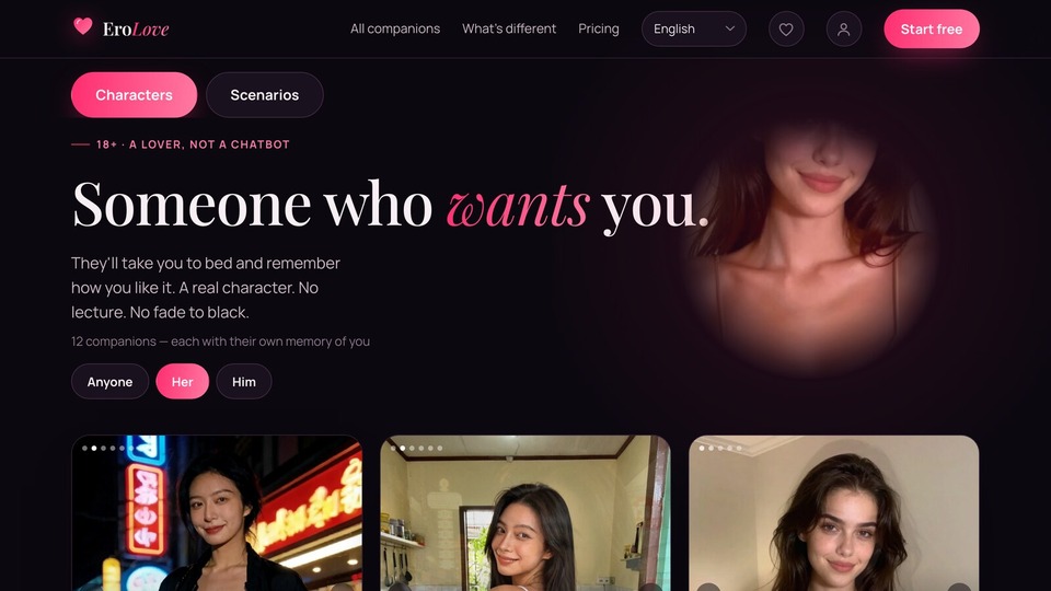 EroLove screenshot