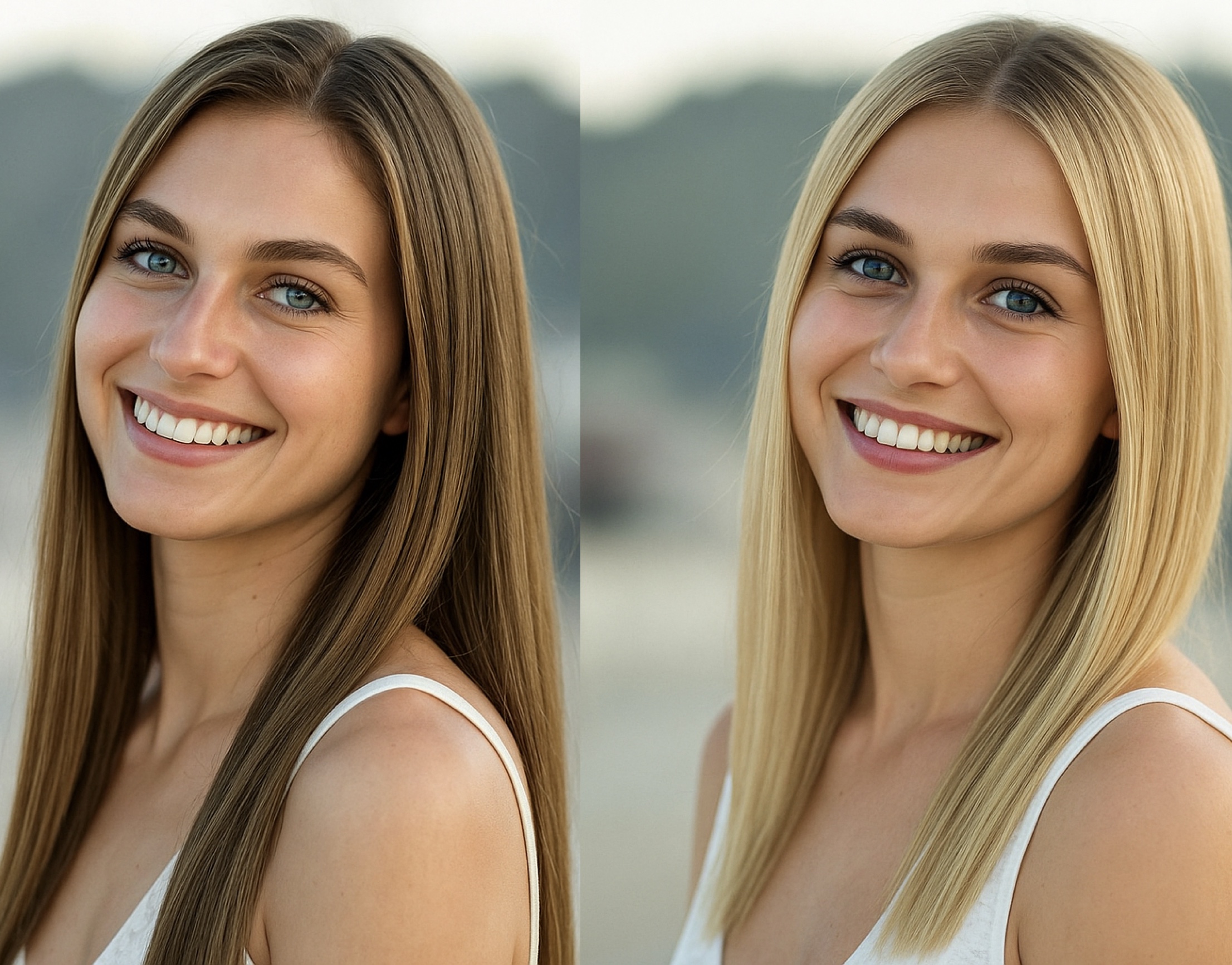 Hair Color Changed By AI